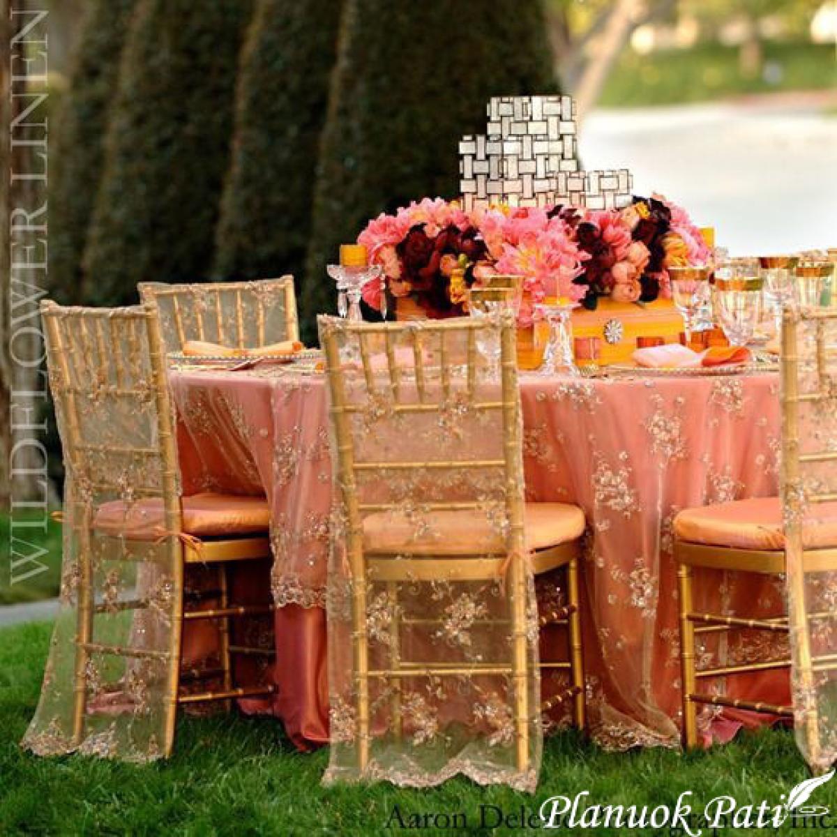 Jaunųjų ir svečių kėdžių dekoro idėjos