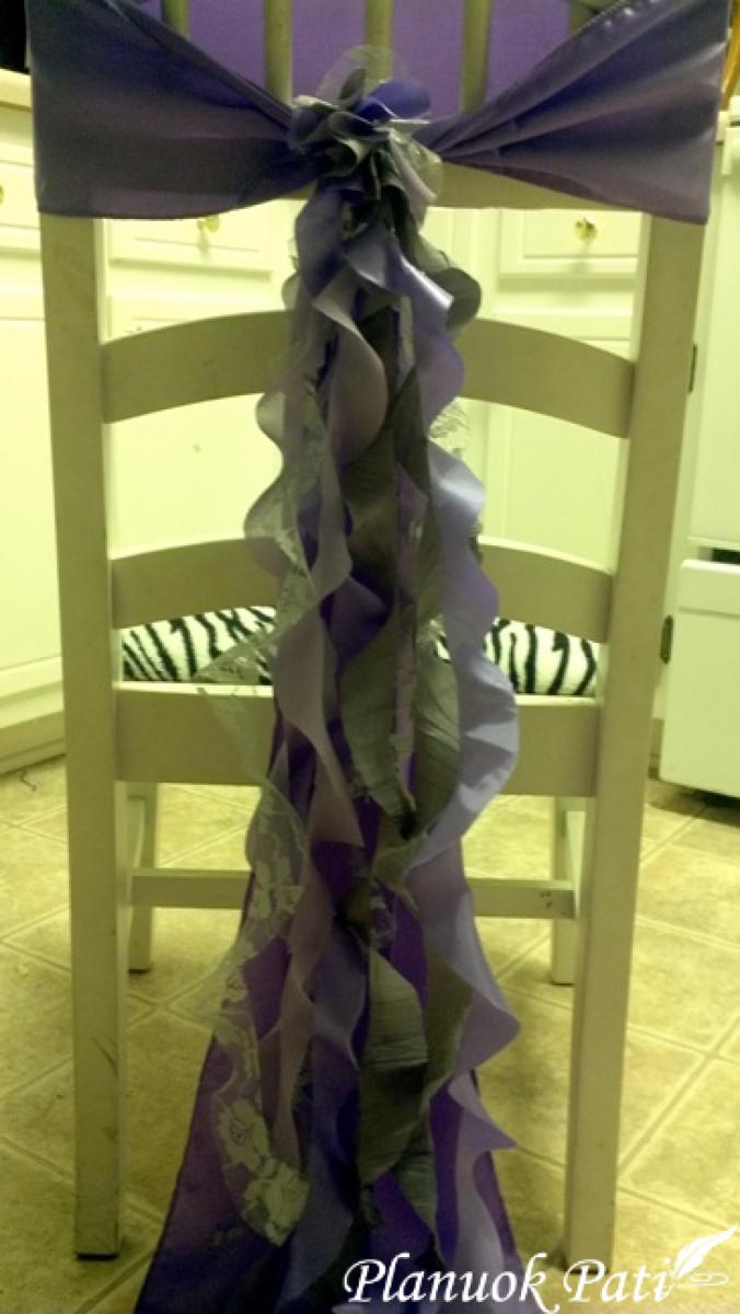 Jaunųjų ir svečių kėdžių dekoro idėjos