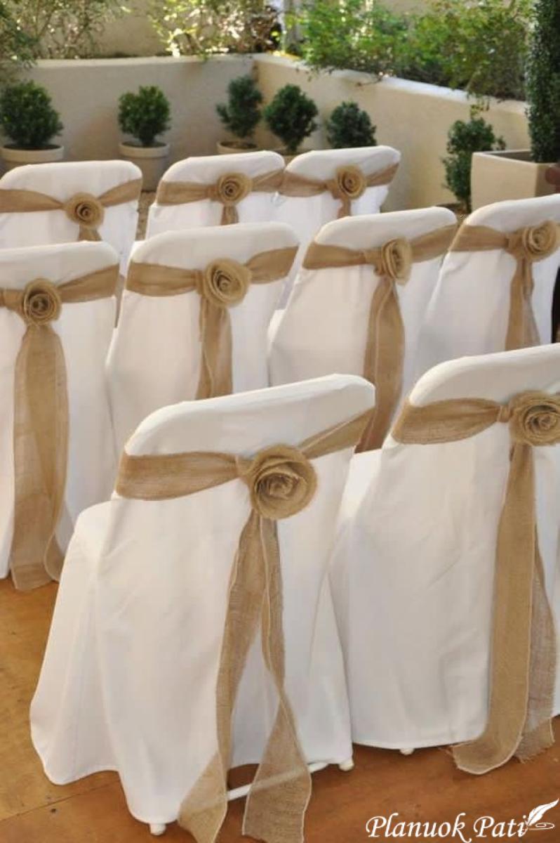 Jaunųjų ir svečių kėdžių dekoro idėjos