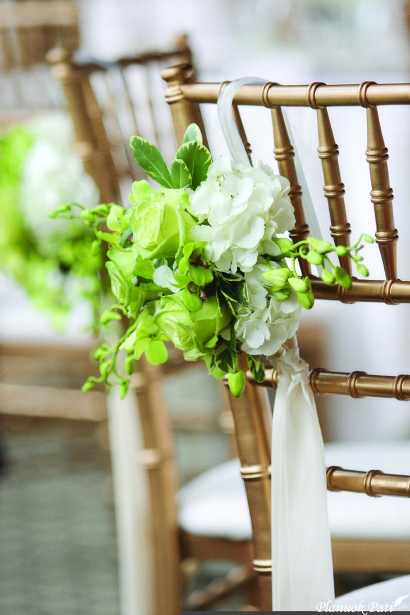 Jaunųjų ir svečių kėdžių dekoro idėjos