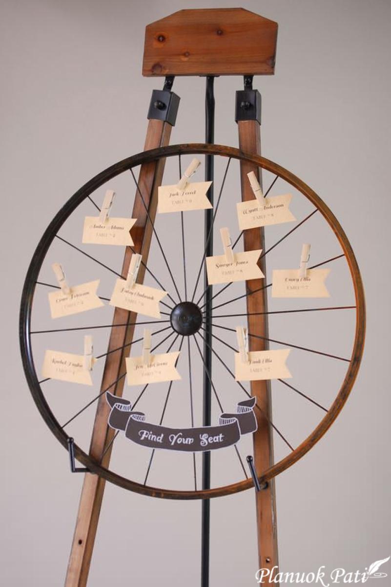 Idėjos stalo kortelėms