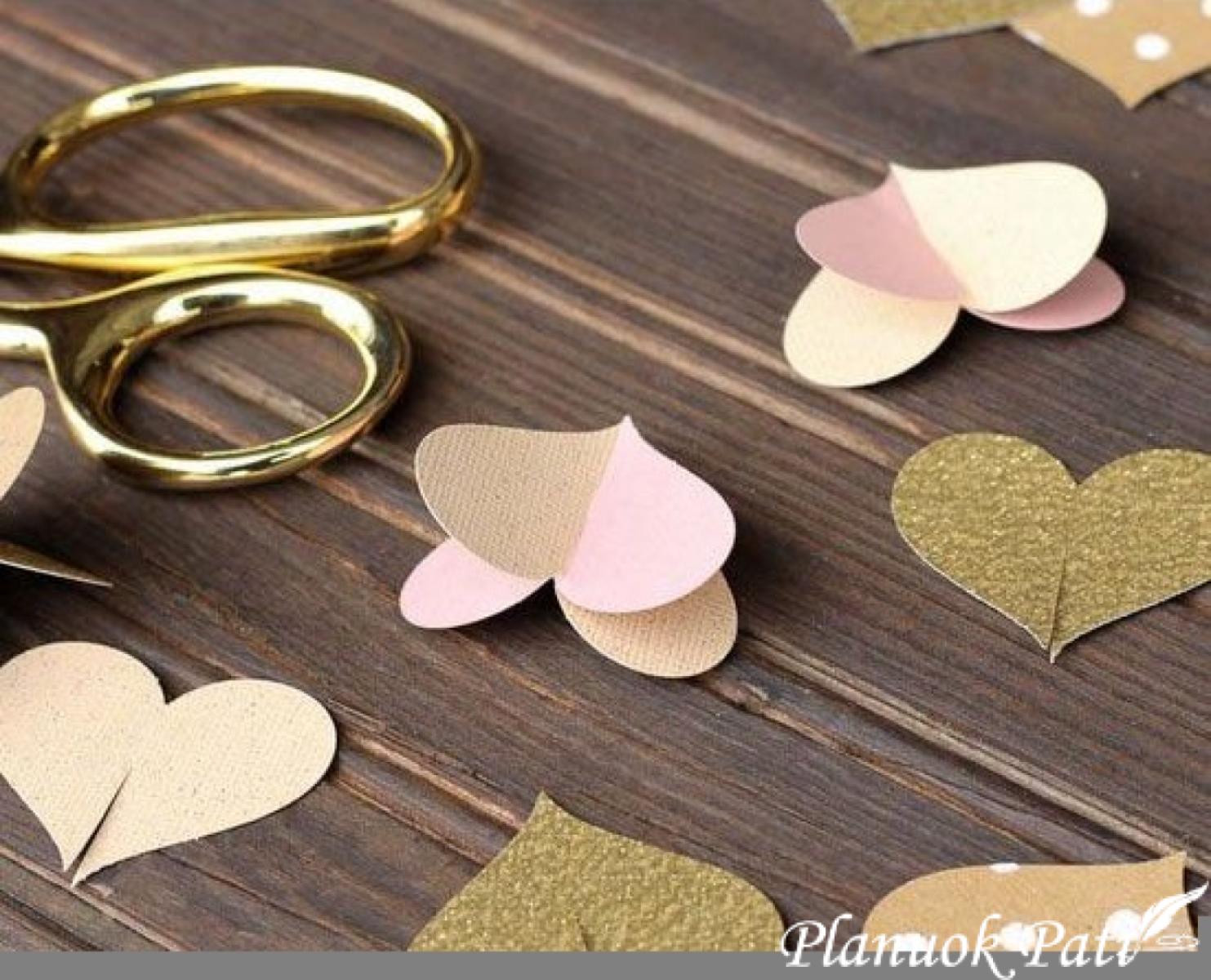 Širdelių girlianda