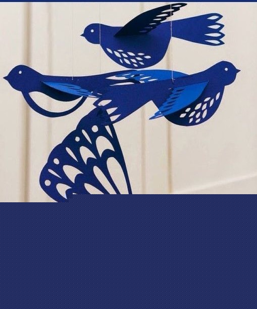 Dekoracija - ažūriniai balandžiai