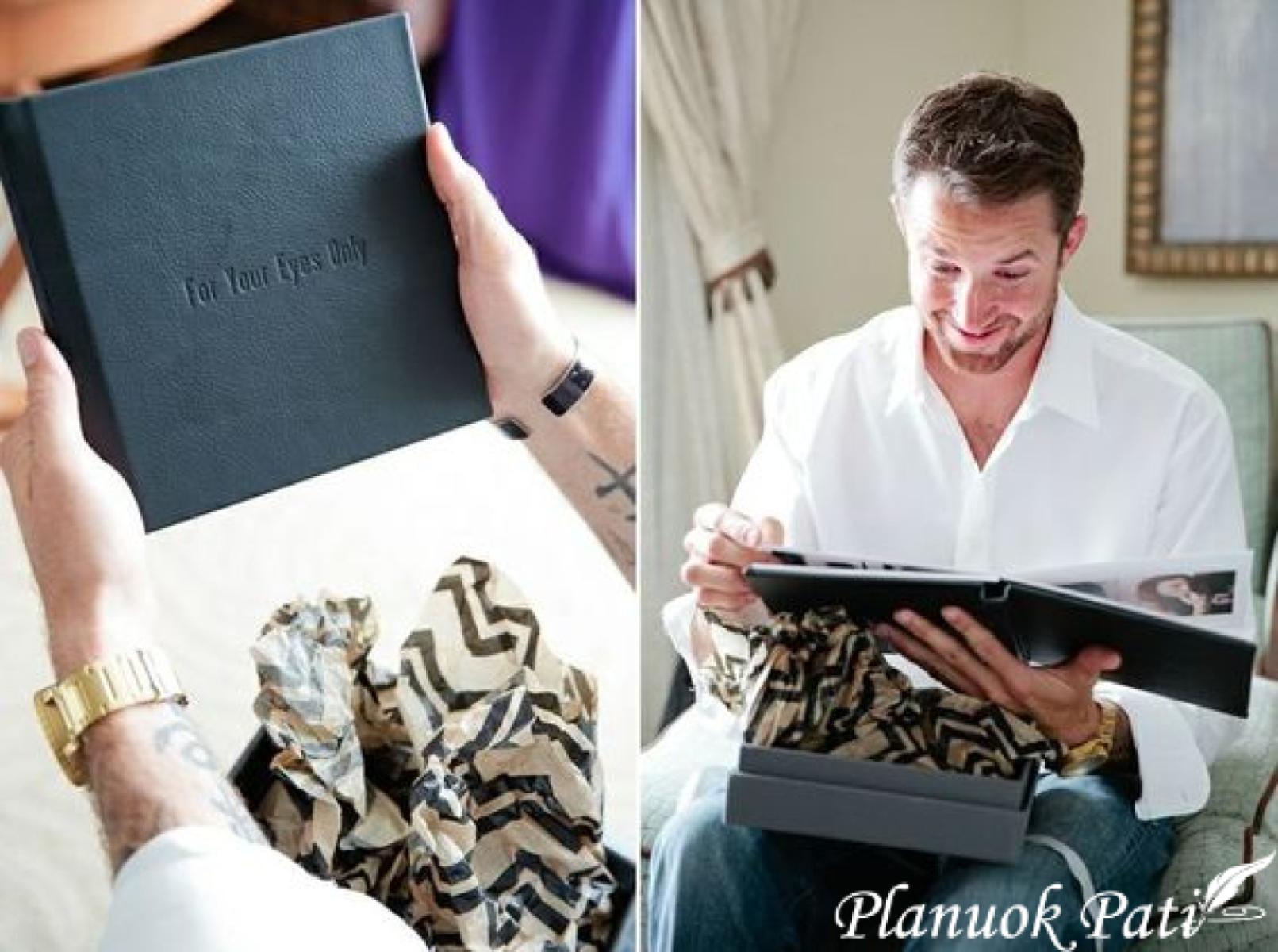 Dovanų idėjos jaunikiui nuo nuotakos