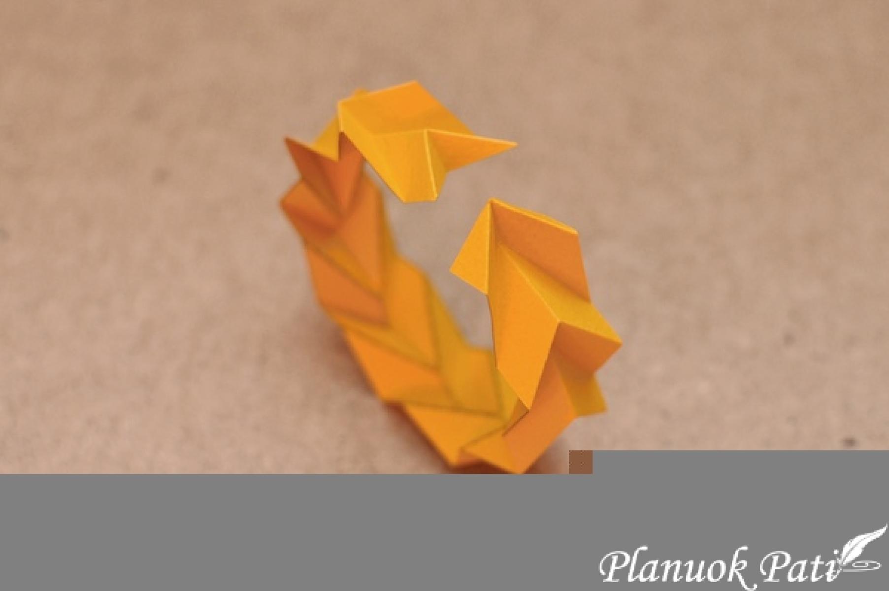 Origami apyrankė