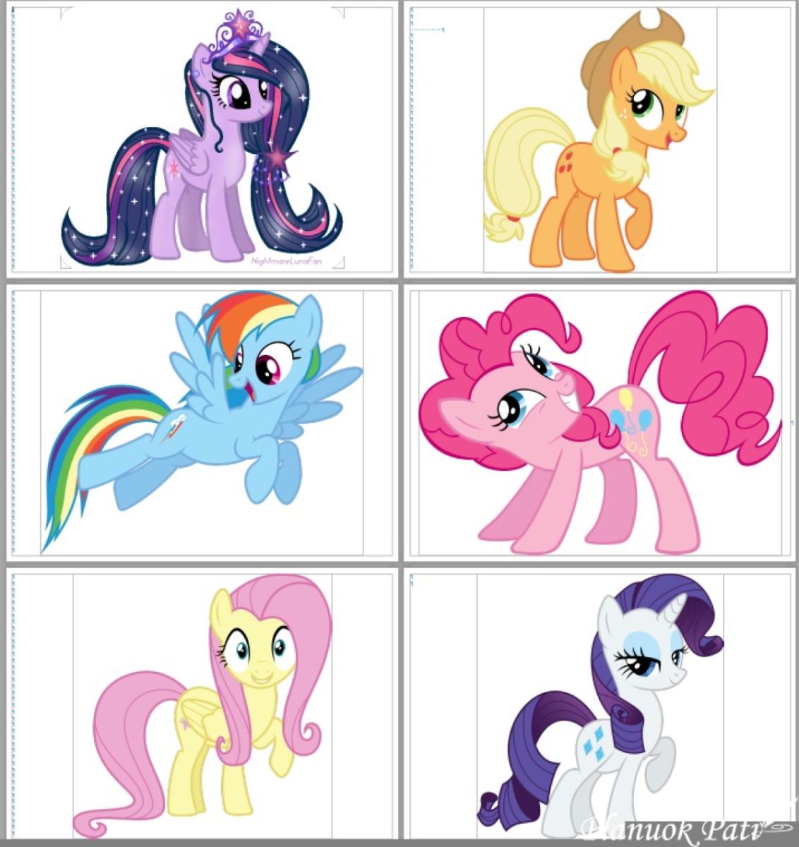 Vaikų gimtadienis Ponių tema