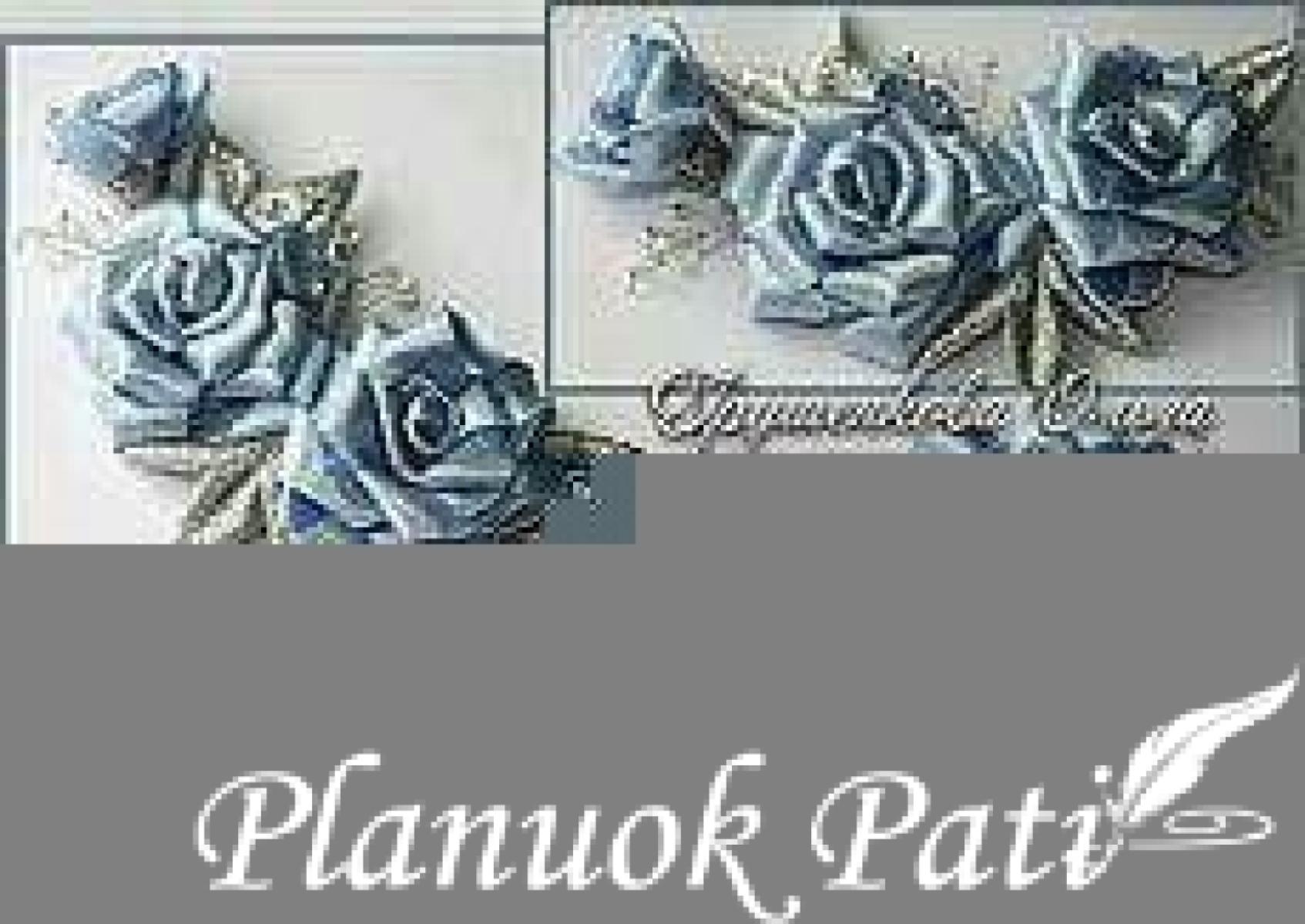 Gėlė iš mazgelių