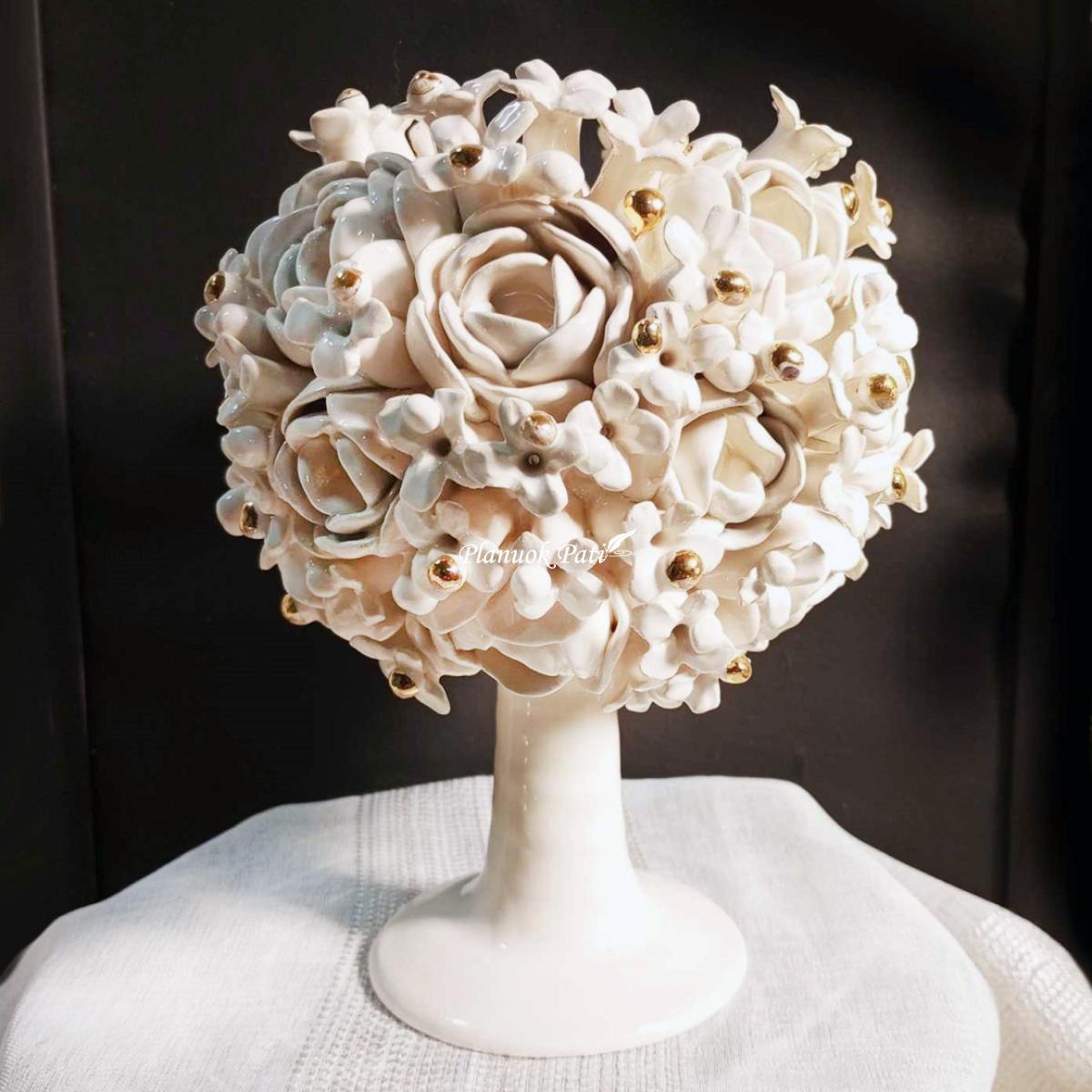 Šeimos židinys - Rožių puokštė (aukšta)