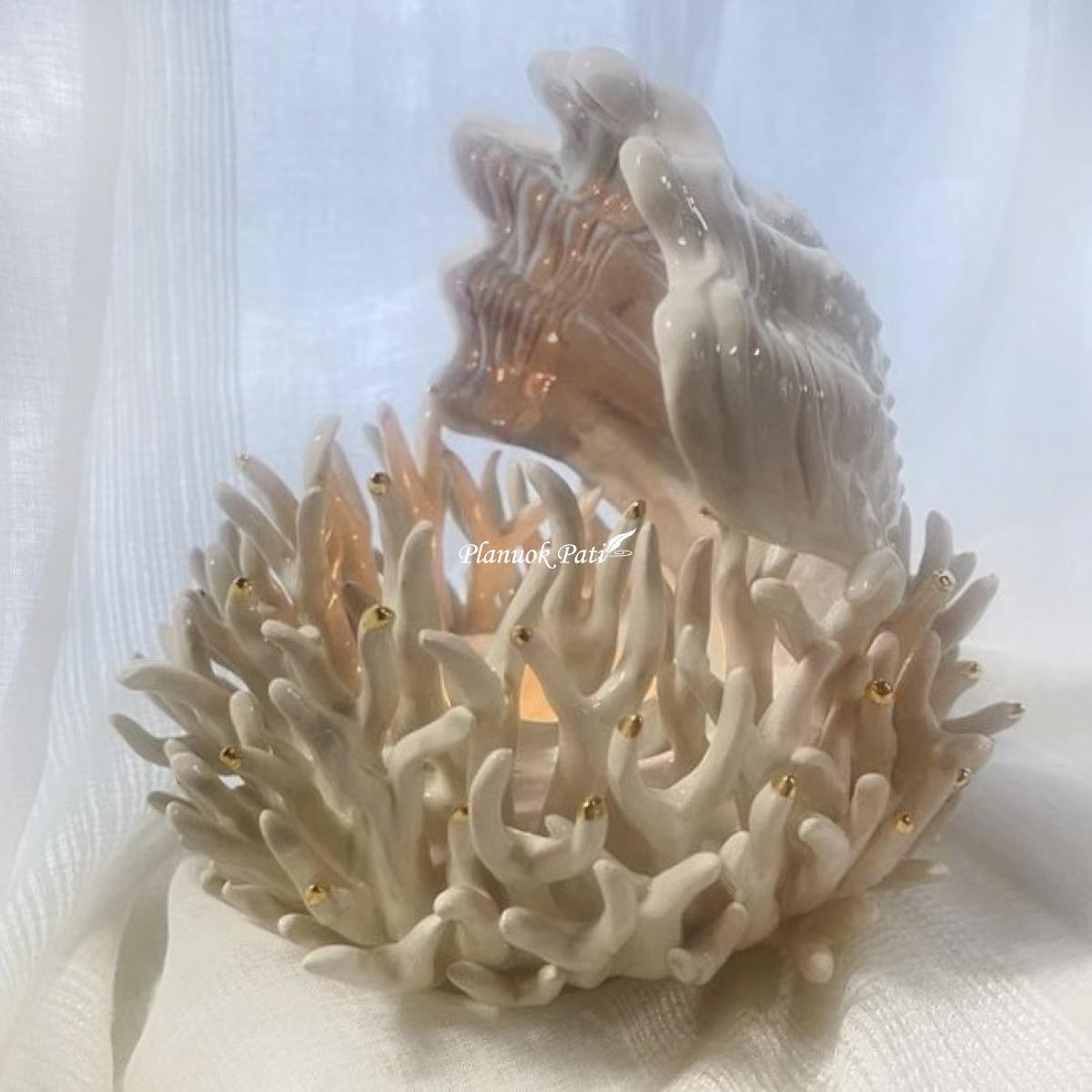 Šeimos židinys - Koralas kriauklėje