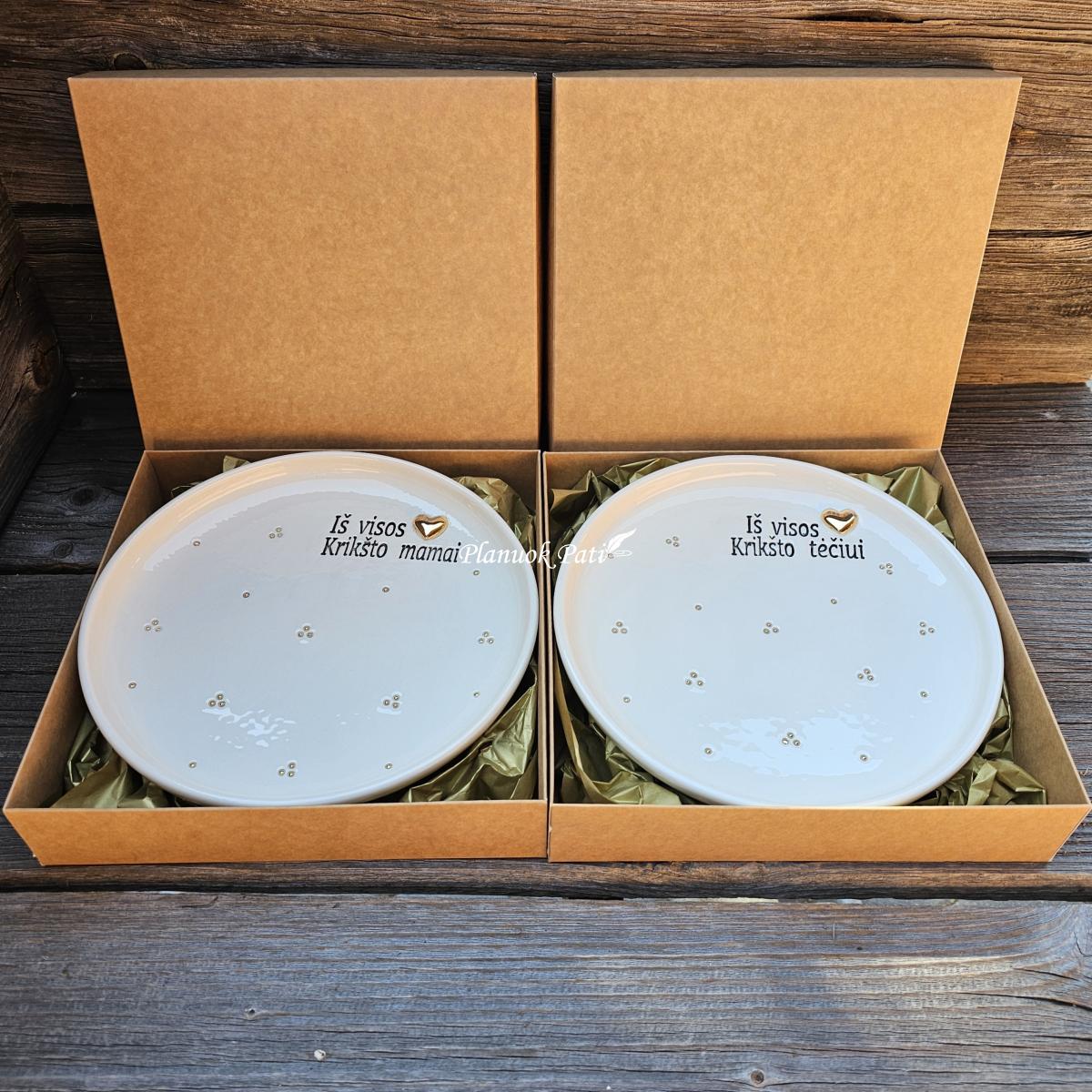 Lėkštė - Burbulų pasaka (su dovaniniu įpakavimu)