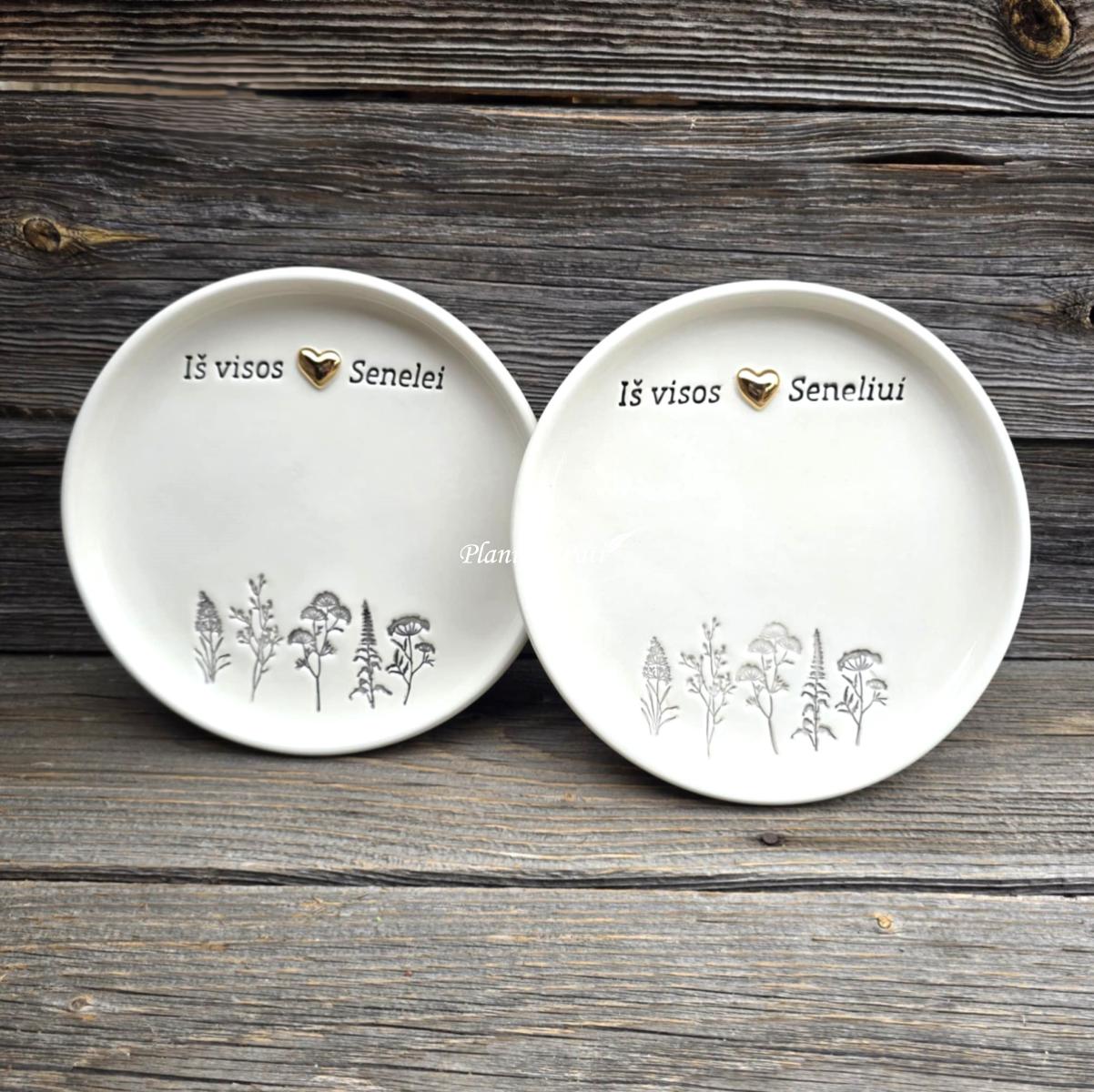 Lėkštė - Žolynų šokis (su dovaniniu įpakavimu)