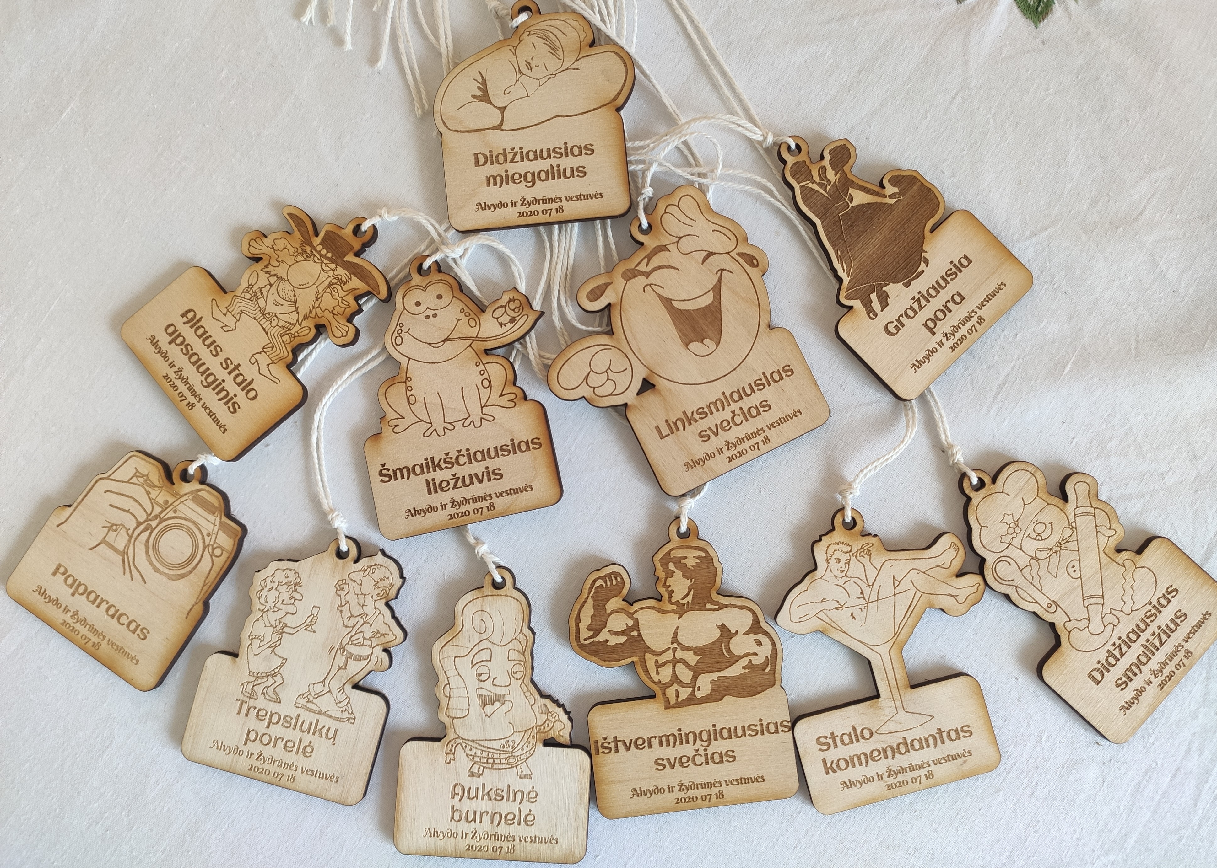 Vestuvių prizai ir nominacijos