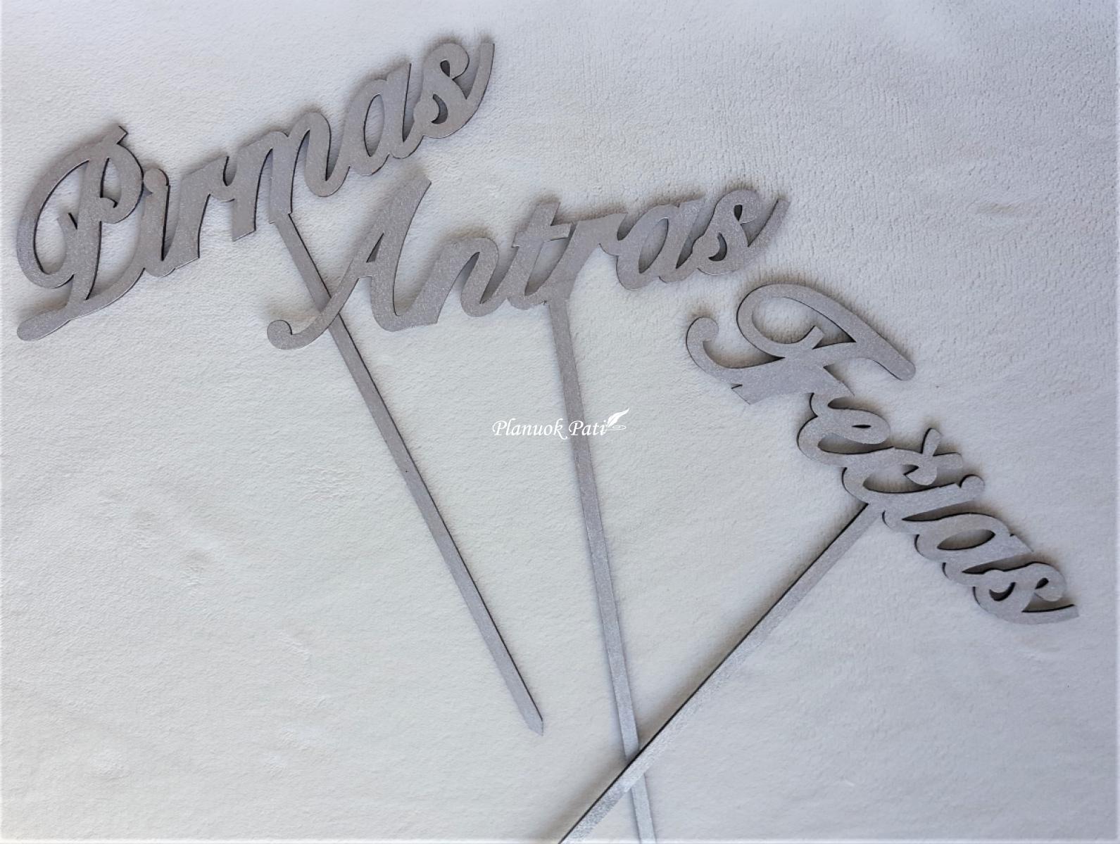 Staliukų numeriai šventei - žodžiai