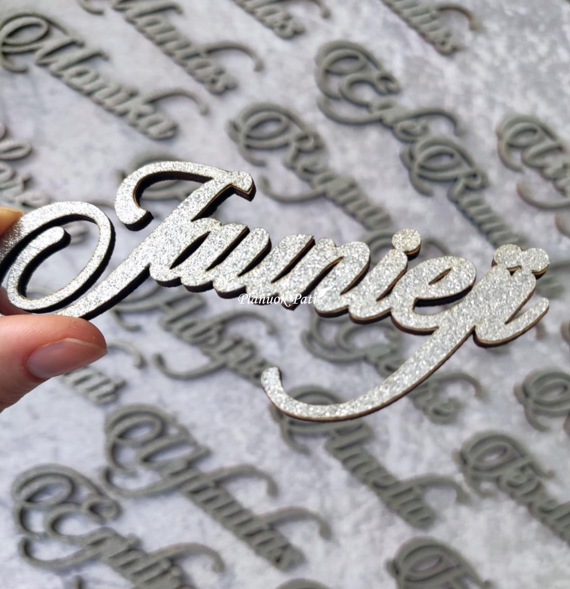 Stalo kortelė vardas magnetukas