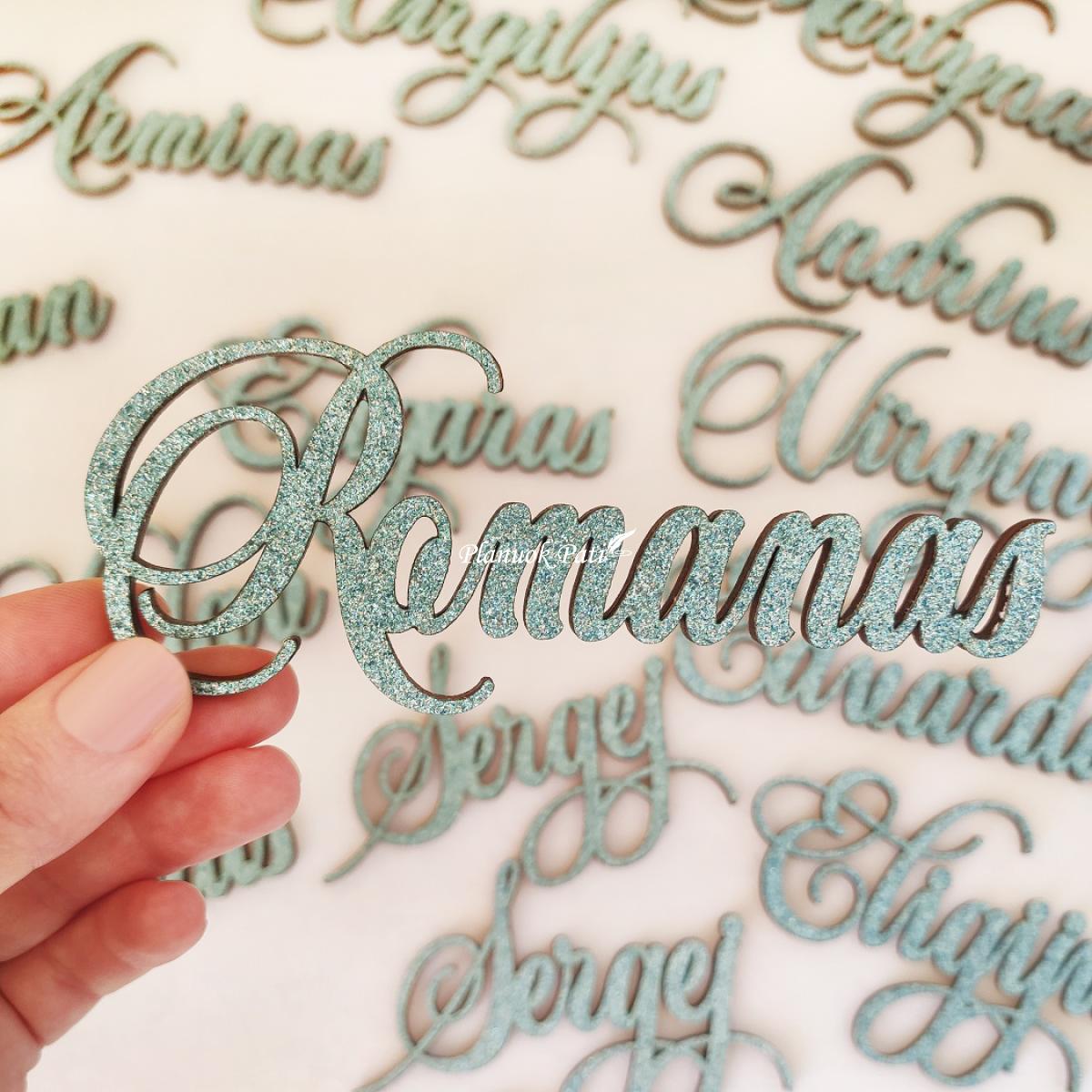 Stalo kortelė vardas magnetukas