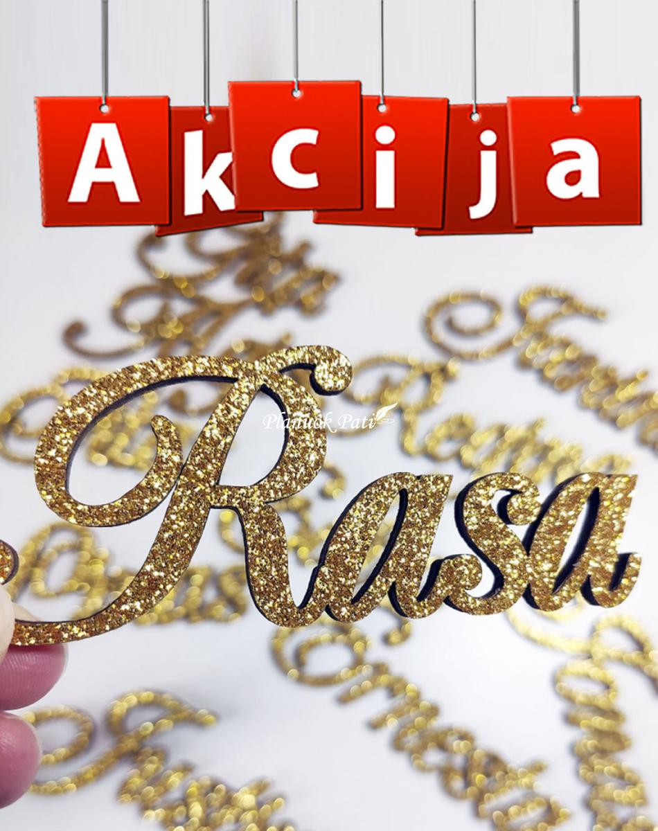 Stalo kortelė vardas magnetukas