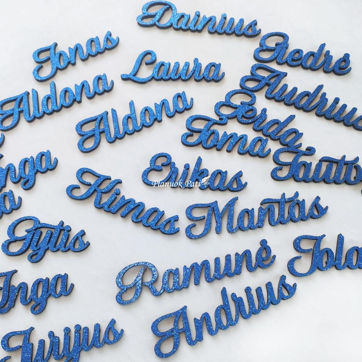 Stalo kortelė vardas magnetukas