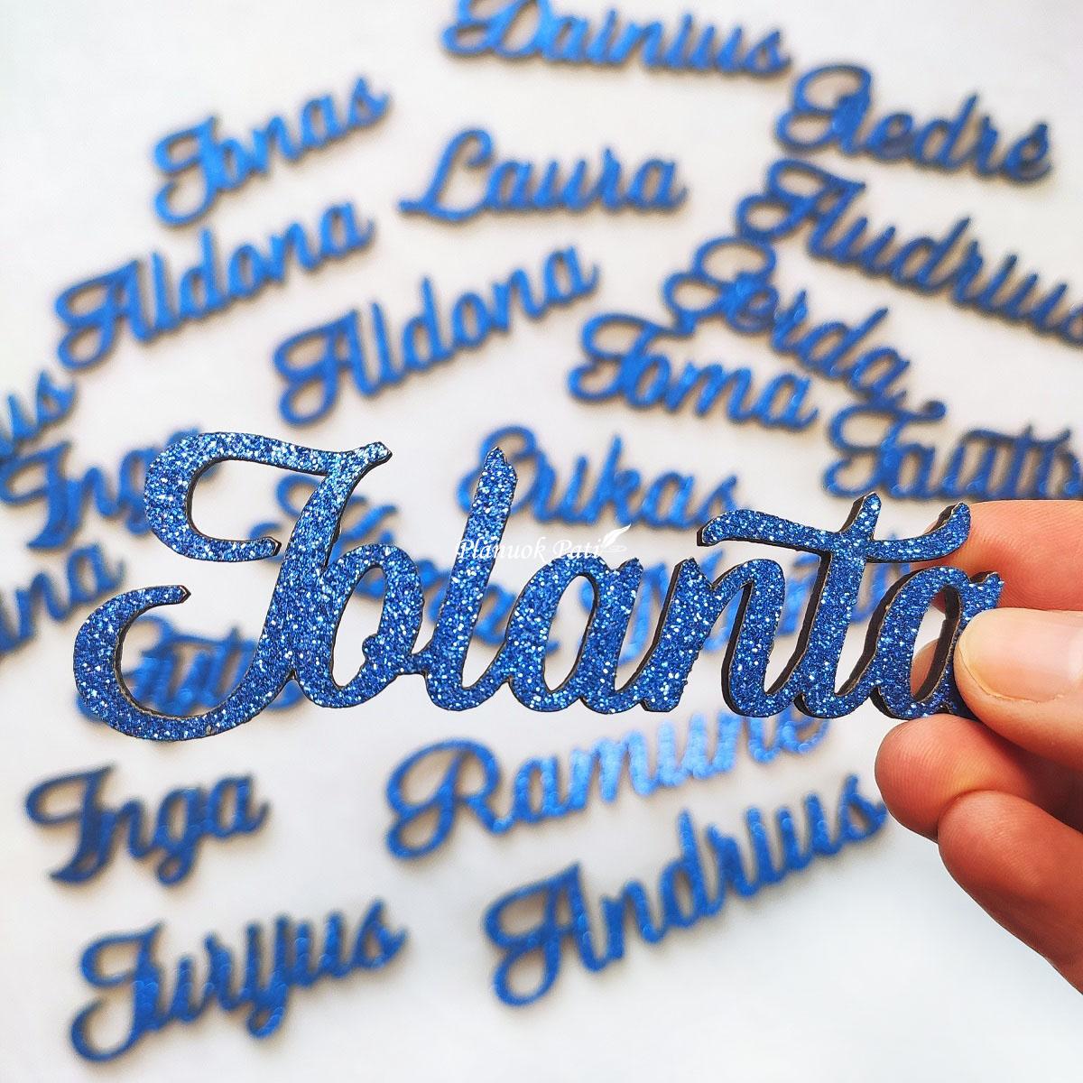 Stalo kortelė vardas magnetukas