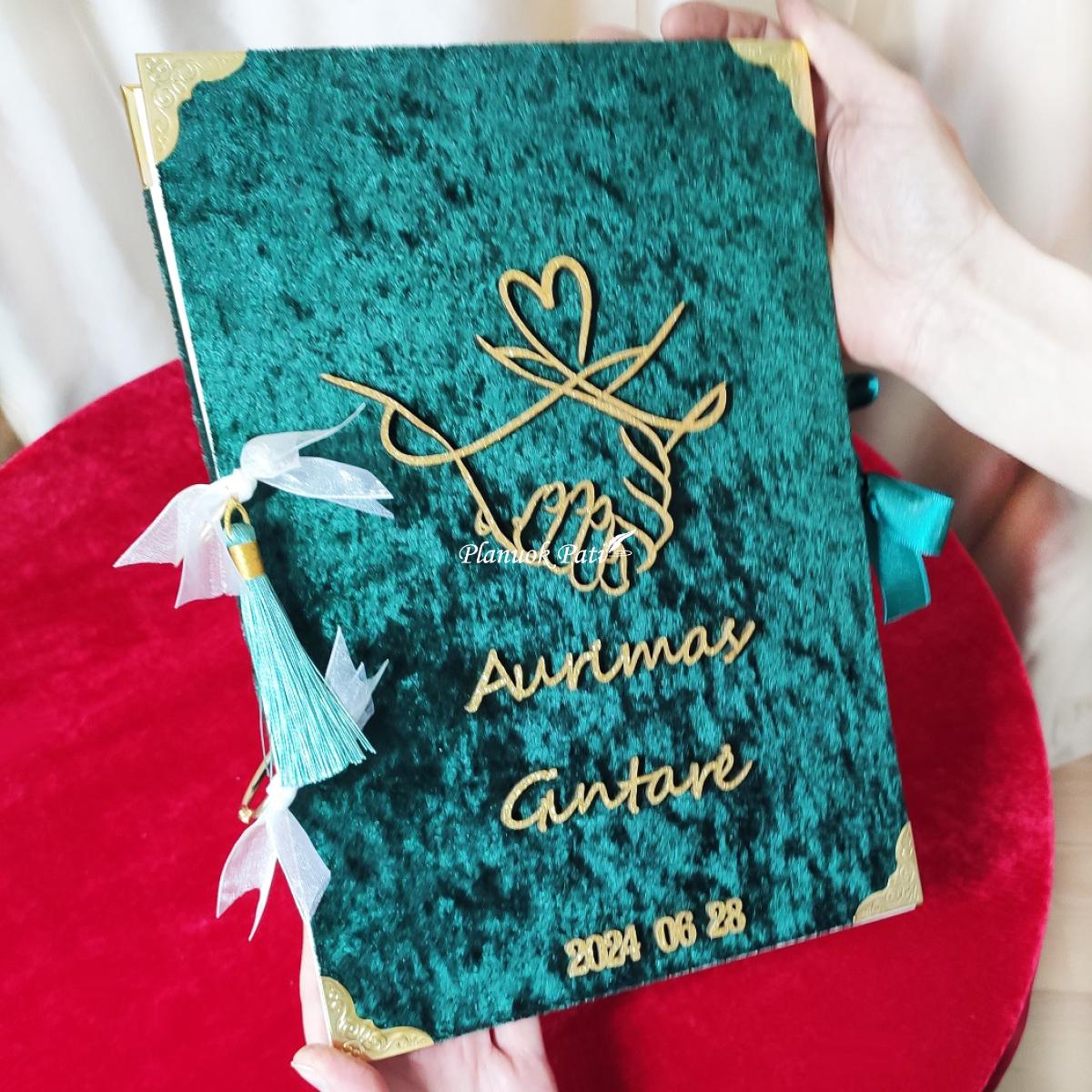 Palinkėjimų knyga vestuvėms Amžinai kartu