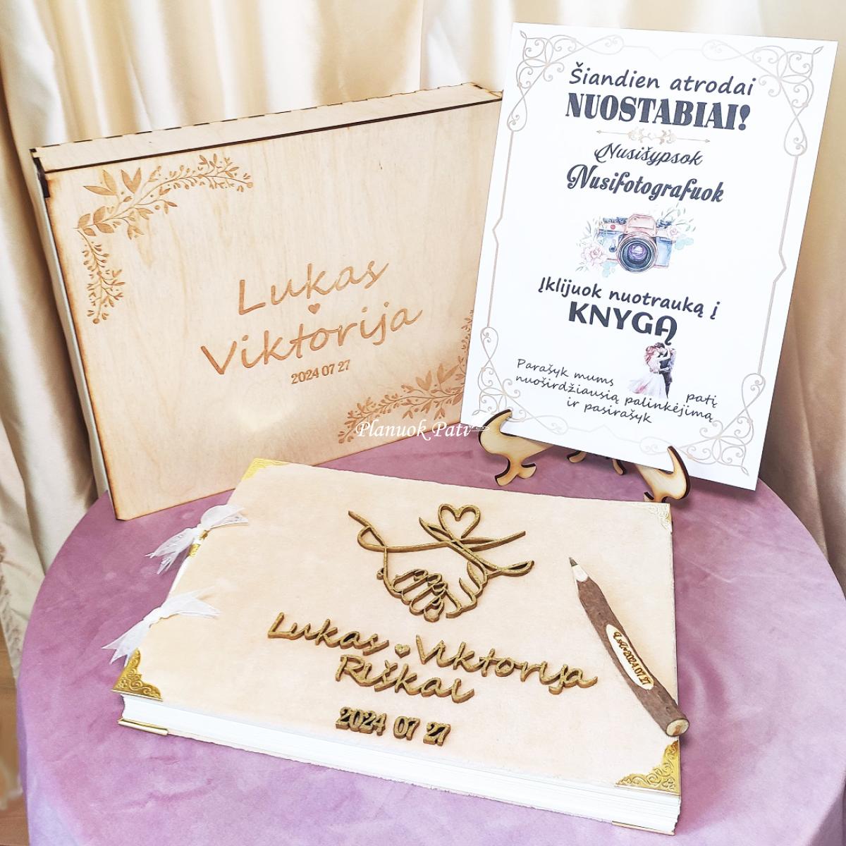 Palinkėjimų knyga vestuvėms Amžinai kartu