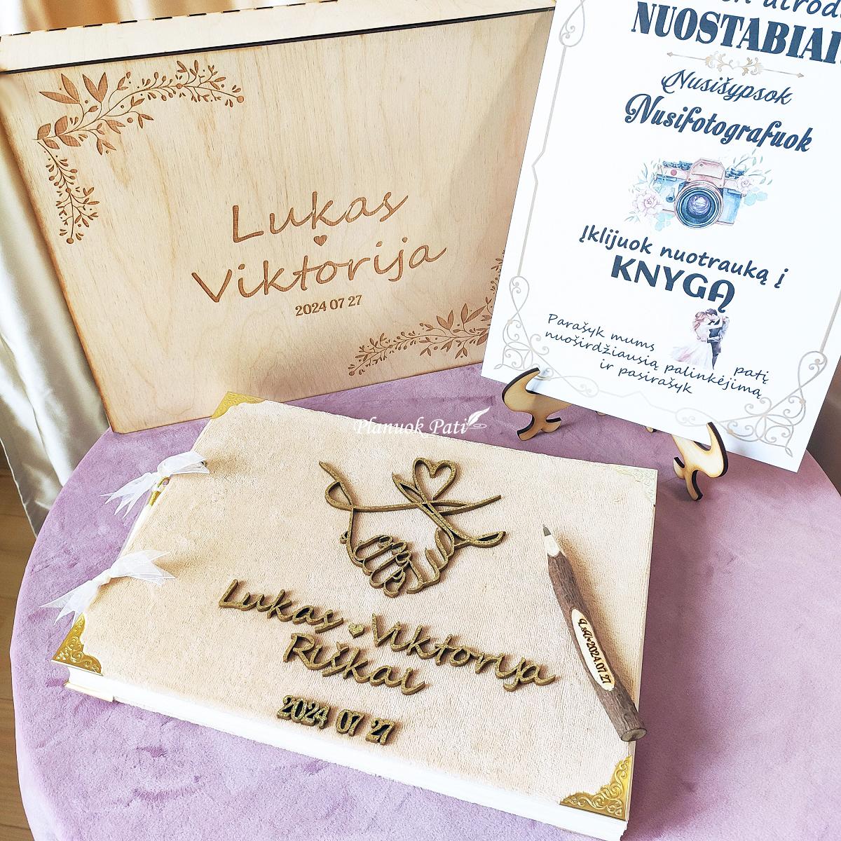 Palinkėjimų knyga vestuvėms Amžinai kartu