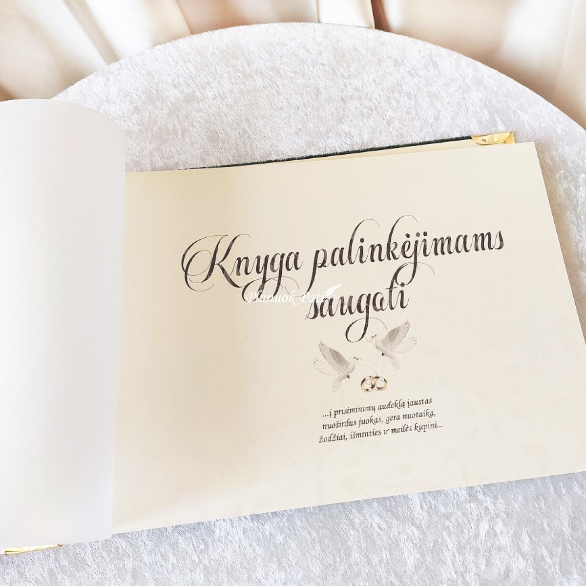 Palinkėjimų knyga vestuvėms Amžinai kartu