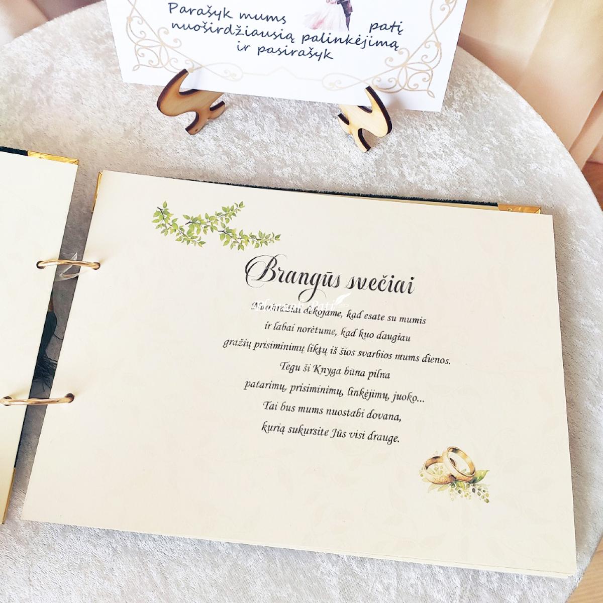 Palinkėjimų knyga vestuvėms Amžinai kartu
