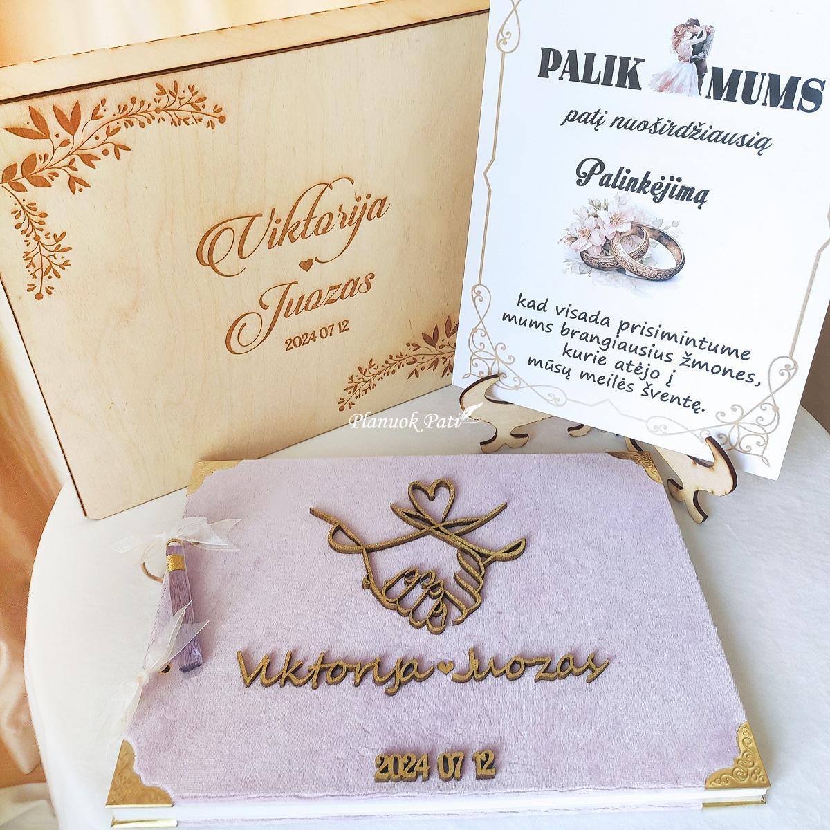 Palinkėjimų knyga vestuvėms Amžinai kartu