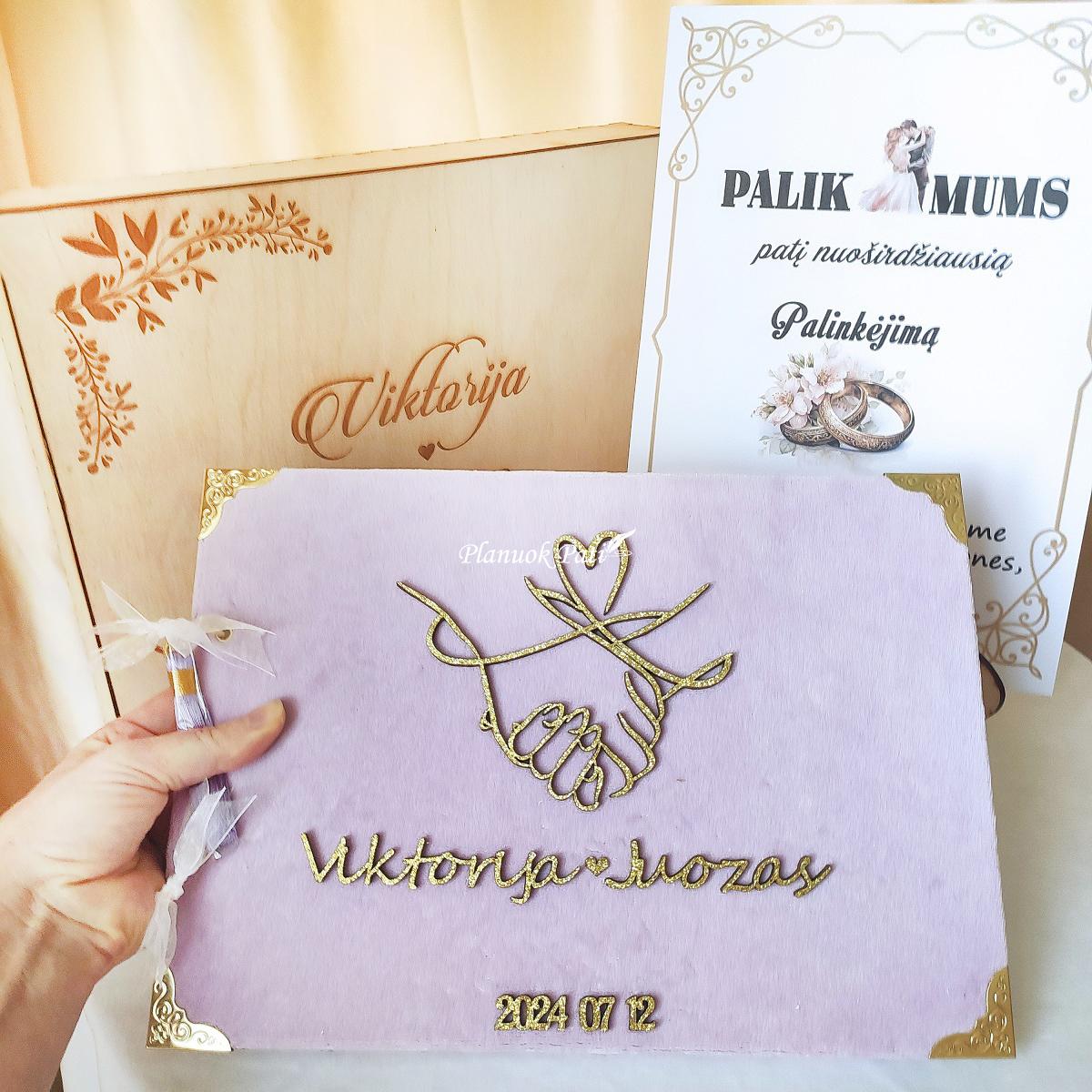 Palinkėjimų knyga vestuvėms Amžinai kartu