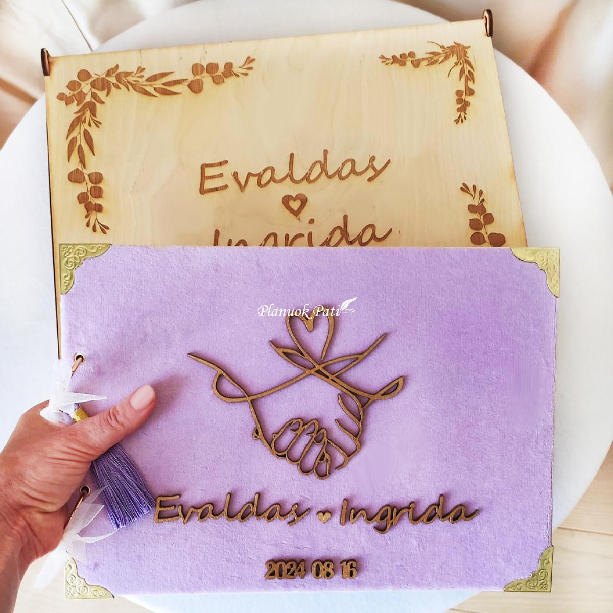 Palinkėjimų knyga vestuvėms Amžinai kartu