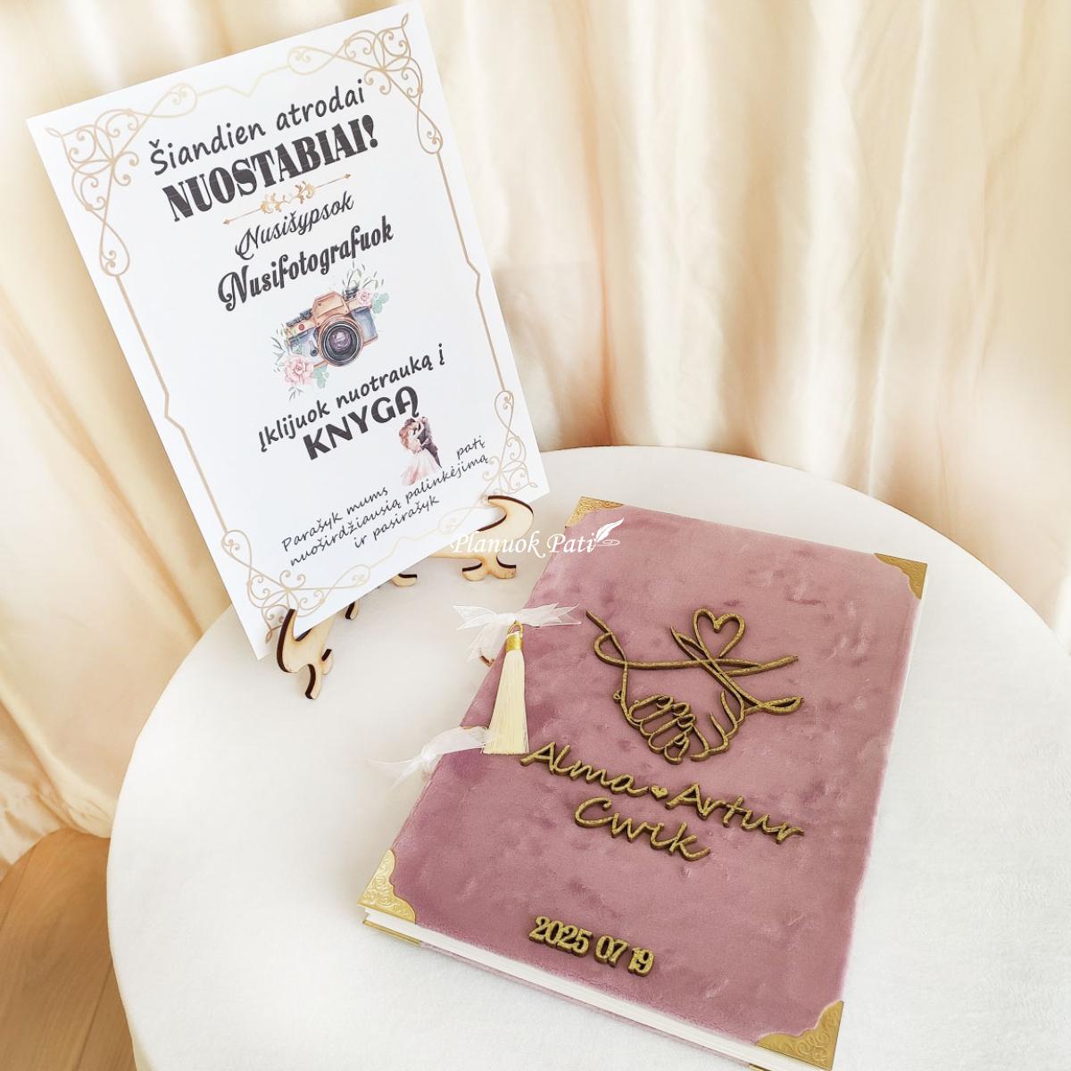 Palinkėjimų knyga vestuvėms Amžinai kartu