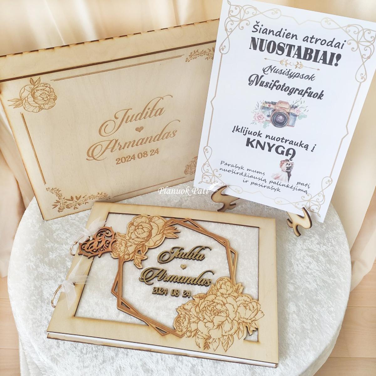 Vestuvinis palinkėjimų albumas Bijūnų laimė
