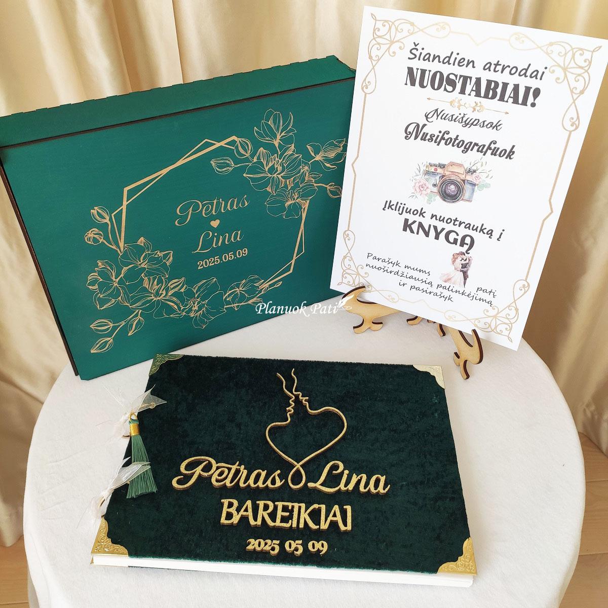 Svečių palinkėjimų knyga Meilės Žvilgsnis