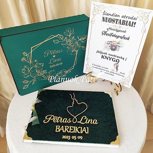 Svečių palinkėjimų knyga Meilės Žvilgsnis