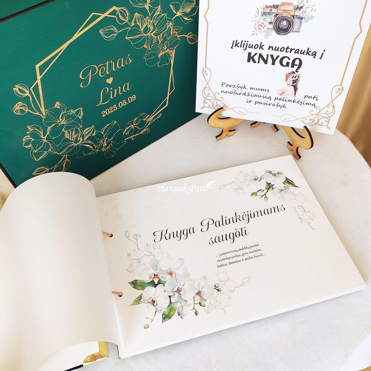 Svečių palinkėjimų knyga Meilės Žvilgsnis