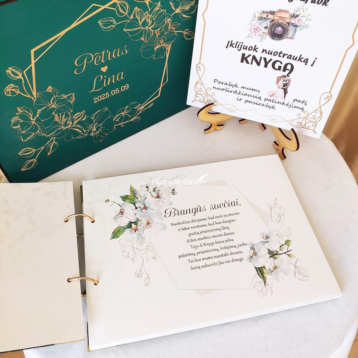 Svečių palinkėjimų knyga Meilės Žvilgsnis