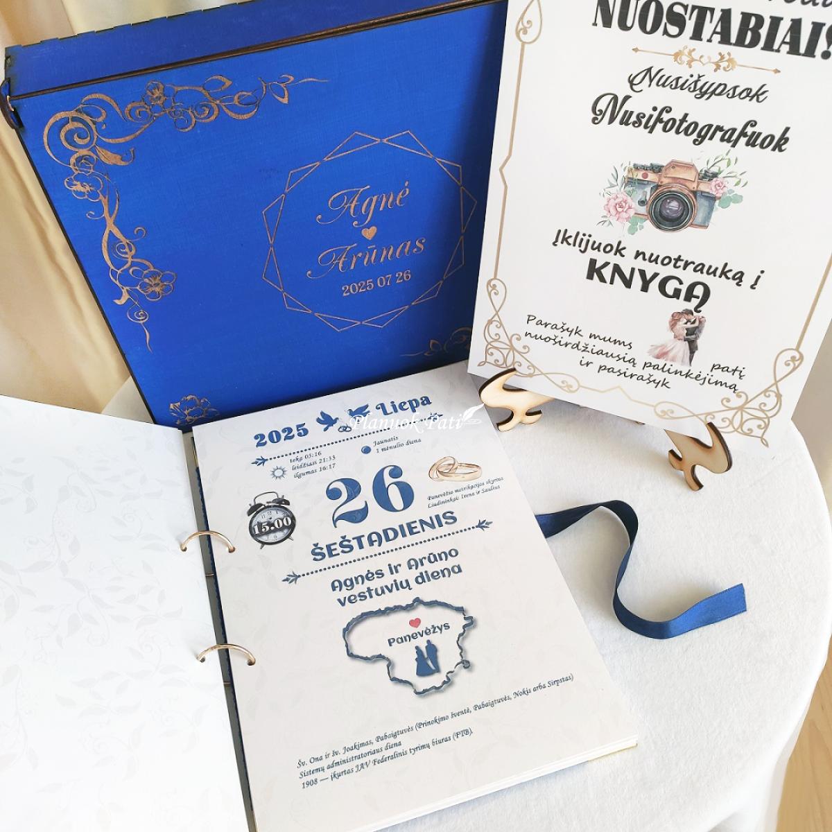 Vestuvių palinkėjimų knyga Deimantas