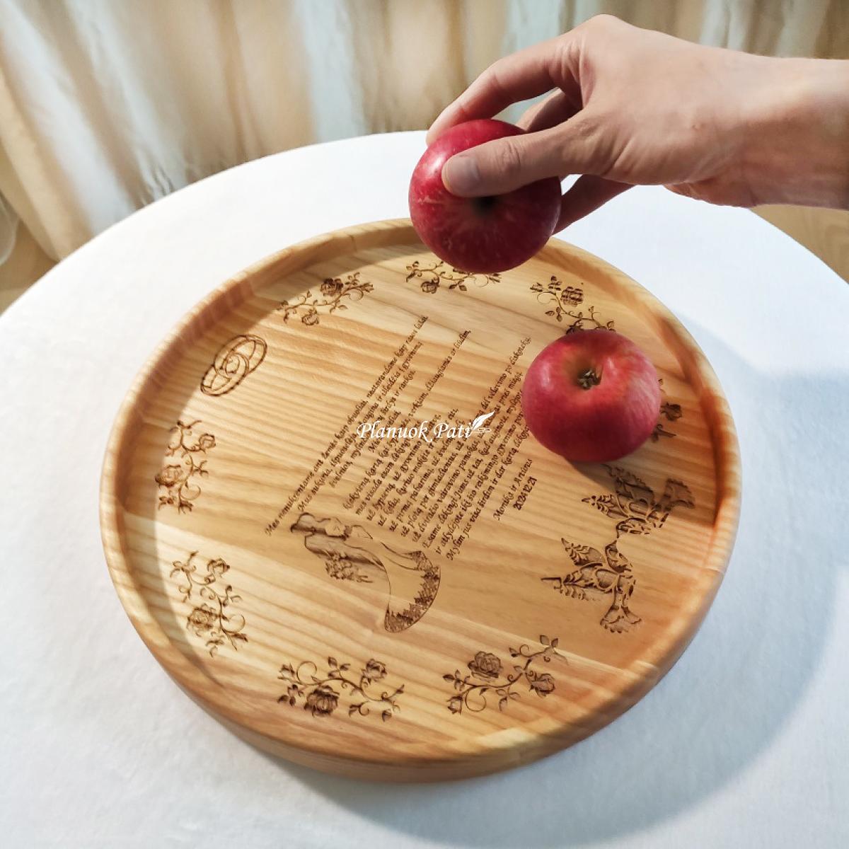 Tėveliams simbolinis padėklas