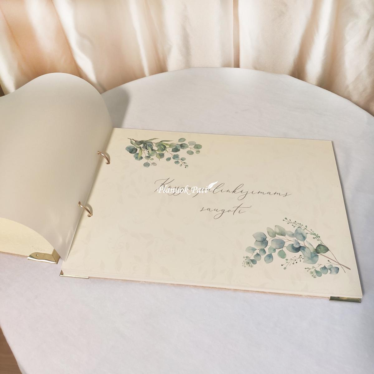 Vestuvių palinkėjimų knyga Vienu ritmu