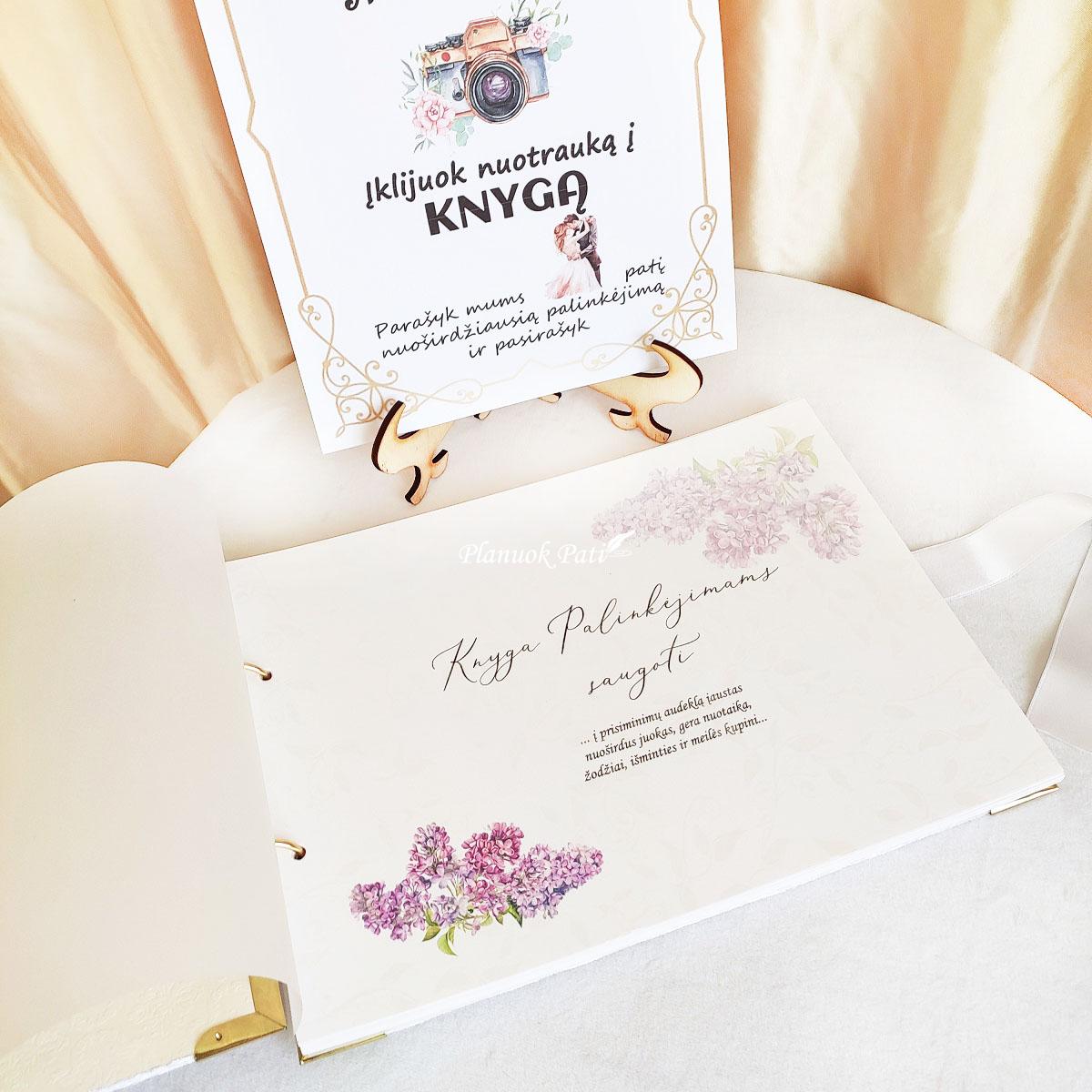 Vestuvių palinkėjimų knyga Vienu ritmu