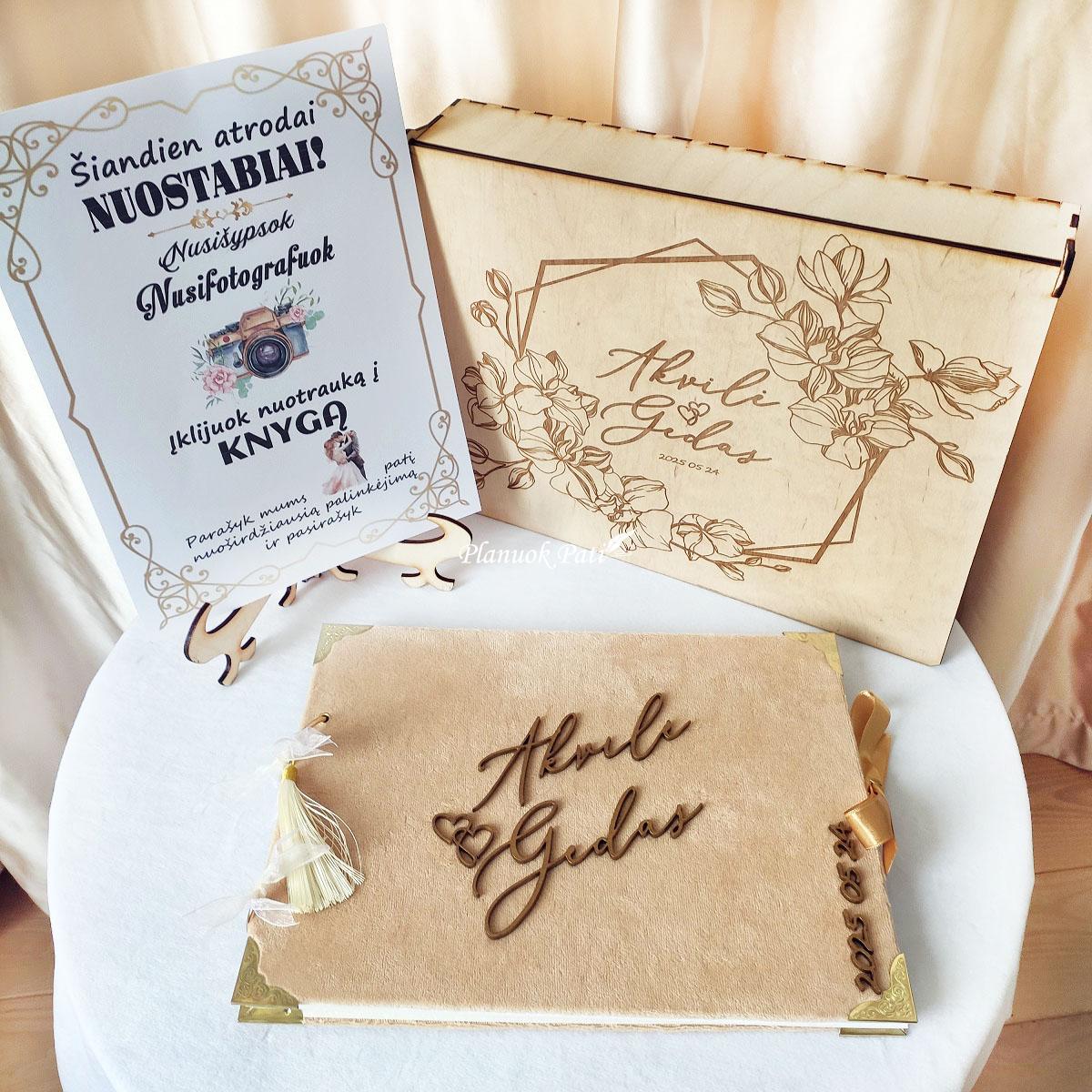 Vestuvių palinkėjimų knyga Vienu ritmu