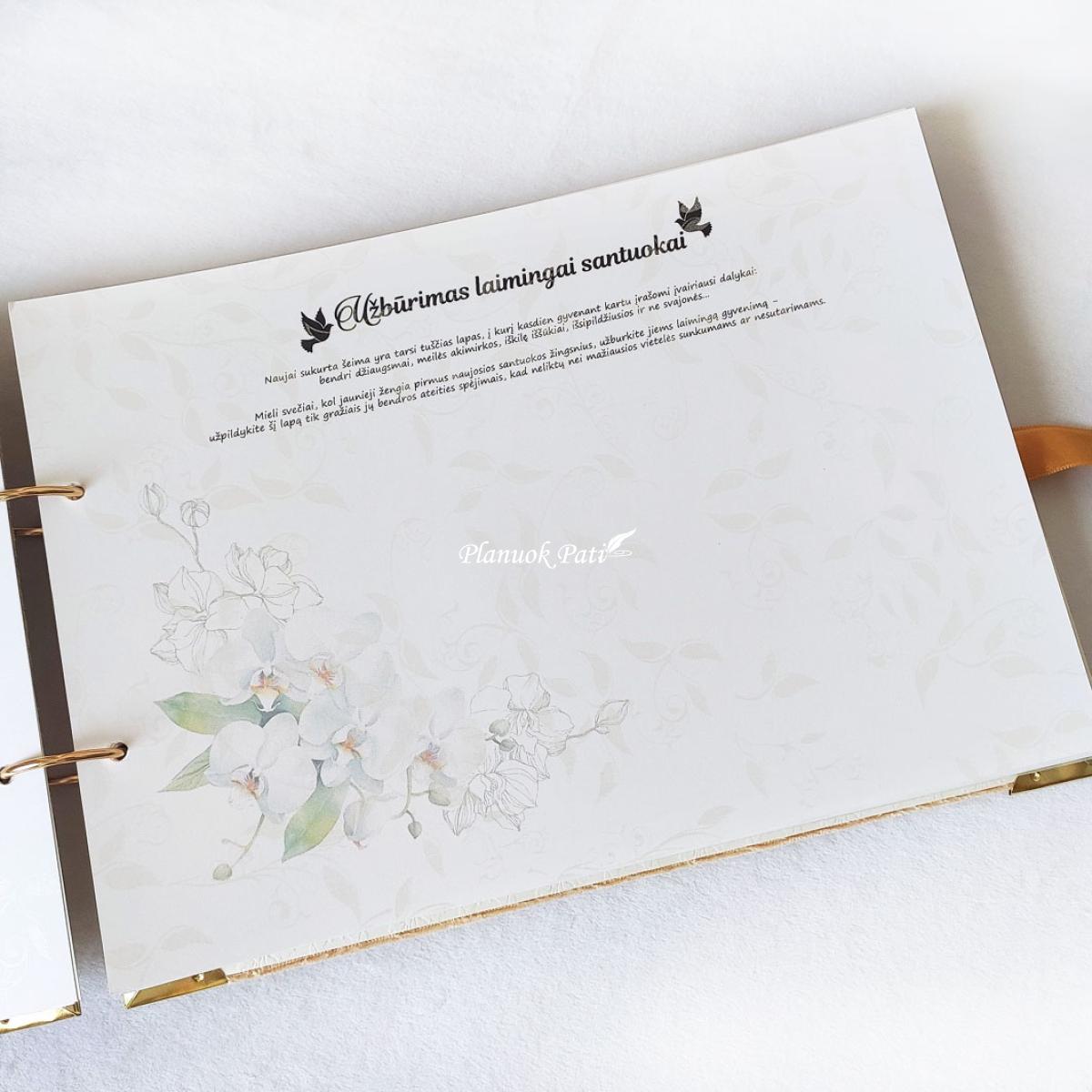 Vestuvių palinkėjimų knyga Vienu ritmu