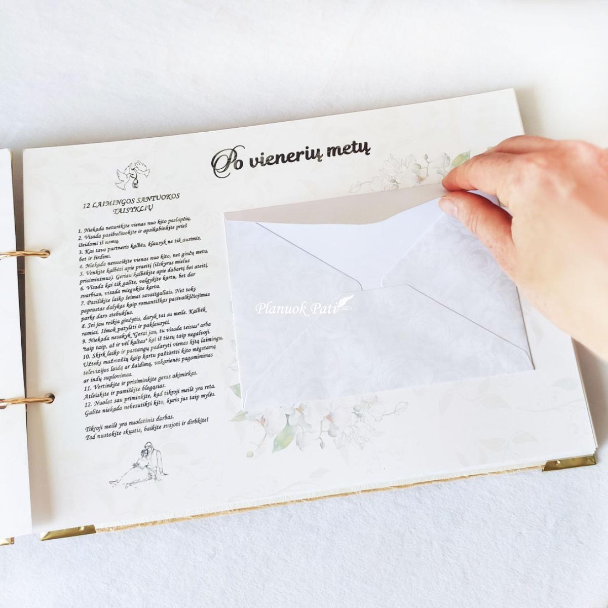 Vestuvių palinkėjimų knyga Vienu ritmu