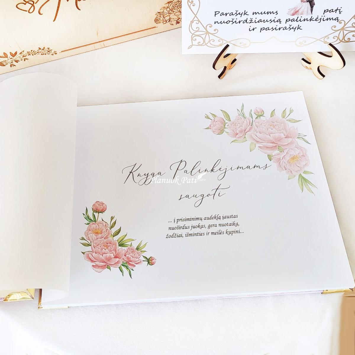 Vestuvių palinkėjimų knyga Vienu ritmu