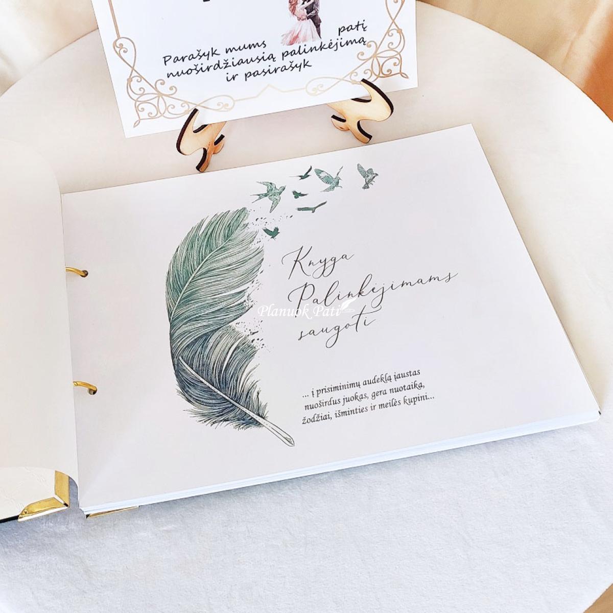 Vestuvių palinkėjimų knyga Vienu ritmu