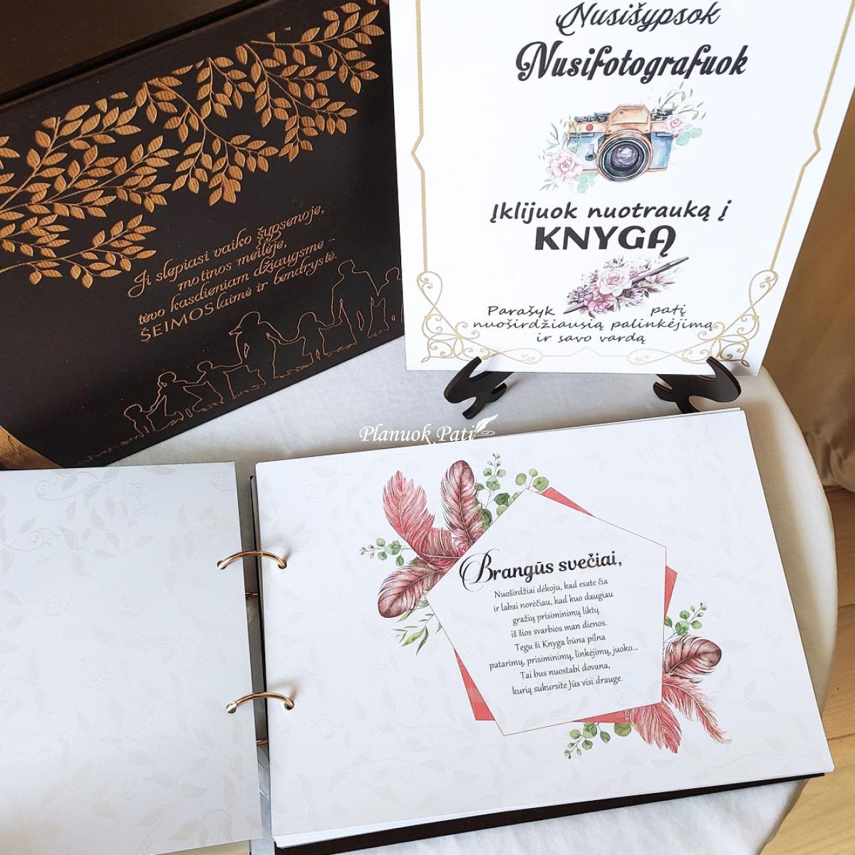 Jubiliejaus palinkėjimų knyga Šeima