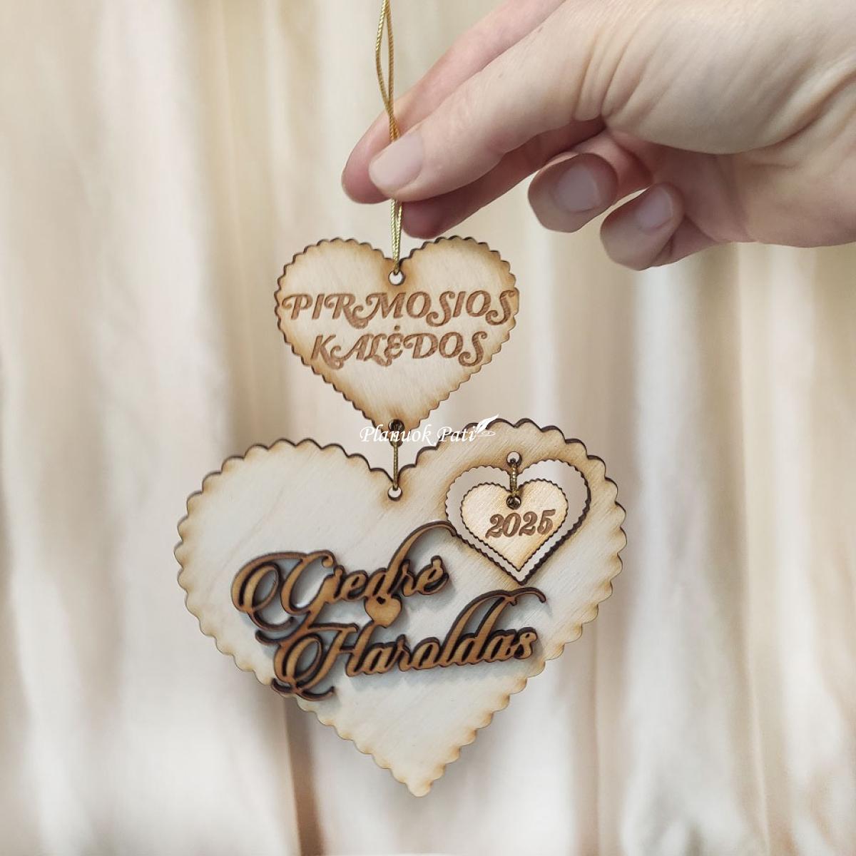 Kalėdinis žaisliukas - Pirmosios Kalėdos