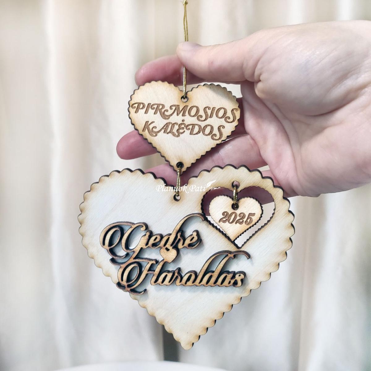 Kalėdinis žaisliukas - Pirmosios Kalėdos