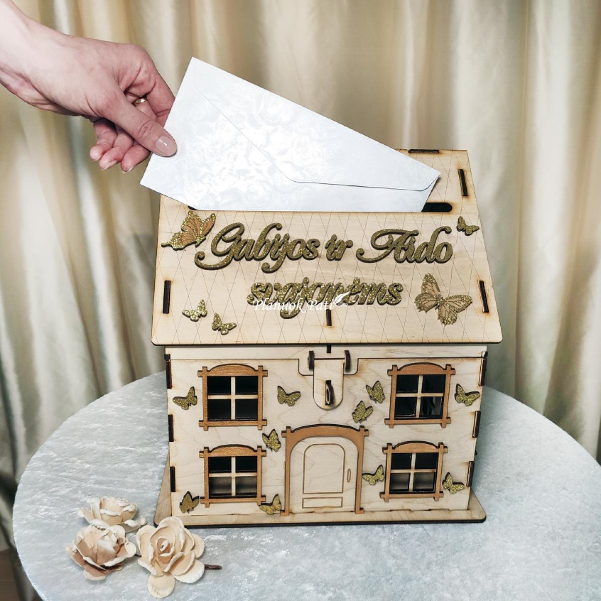 Vestuvių paštas - taupyklė