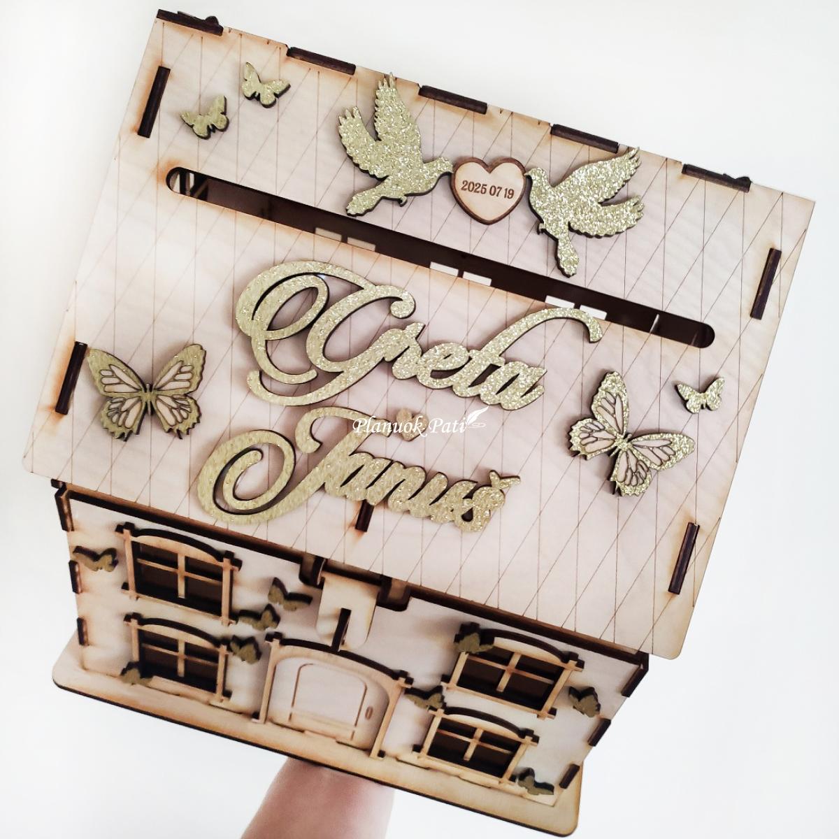 Vestuvių paštas - taupyklė